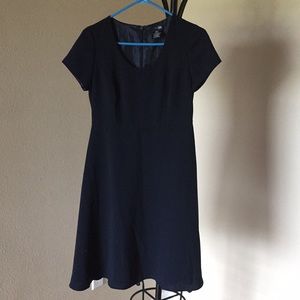 Navy blue dress by east 5th. 6P